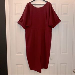 Burgundy ASOS dress - 20